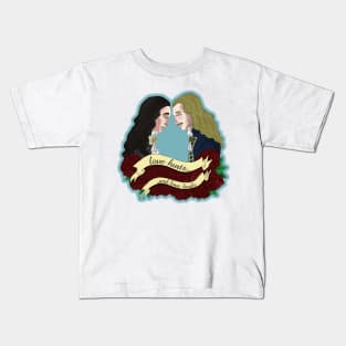 Monchevy "Love Hurts..." Kids T-Shirt